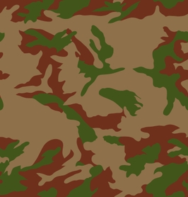 Autumnal Woodland Camouflage Pattern | Seamless Pattern Download for ...